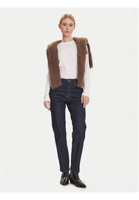 Lee Jeansy Carol 112372650 Granatowy Straight Fit. Kolor: niebieski #4