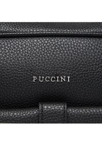 Puccini Torba na laptopa BLXP0035 Czarny. Kolor: czarny. Materiał: skóra