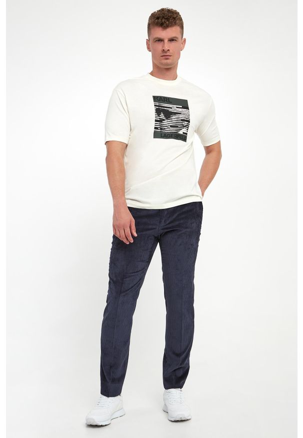 Karl Lagerfeld - T-shirt męski KARL LAGERFELD