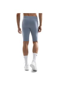 SIROKO - Męskie treningowe legginsy kolarki Fitness Siroko Auckland. Kolor: niebieski. Materiał: materiał. Długość: krótkie. Sezon: lato. Sport: fitness