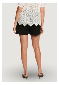 Morgan Szorty materiałowe 261-SHRIS.F Czarny Regular Fit. Kolor: czarny. Materiał: syntetyk #3