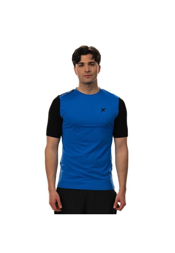 DROP SHOT - Camiseta Drop Shot Aker. Kolor: niebieski