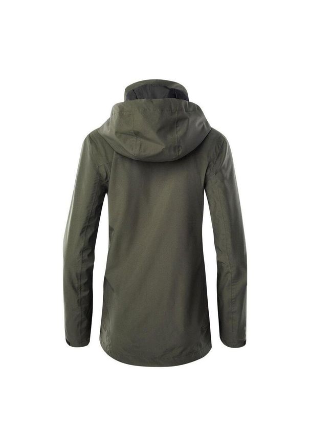 Hi-tec - Kurtka Damska Harriet. Kolor: szary, wielokolorowy, czarny. Sport: turystyka piesza