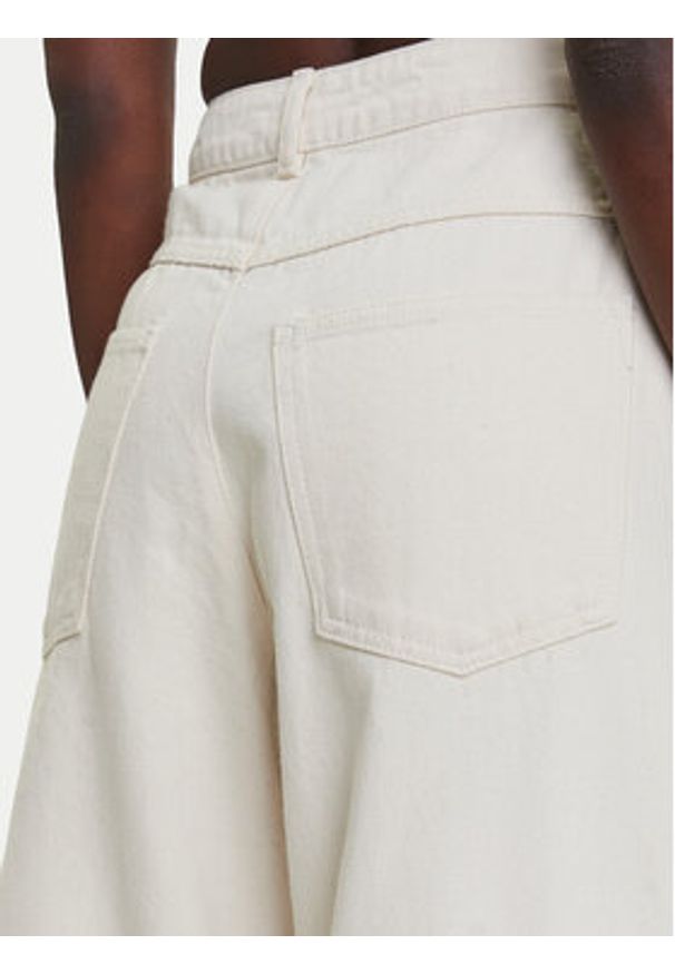 Adidas - adidas Jeansy Adibreak JD5618 Écru Wide Leg