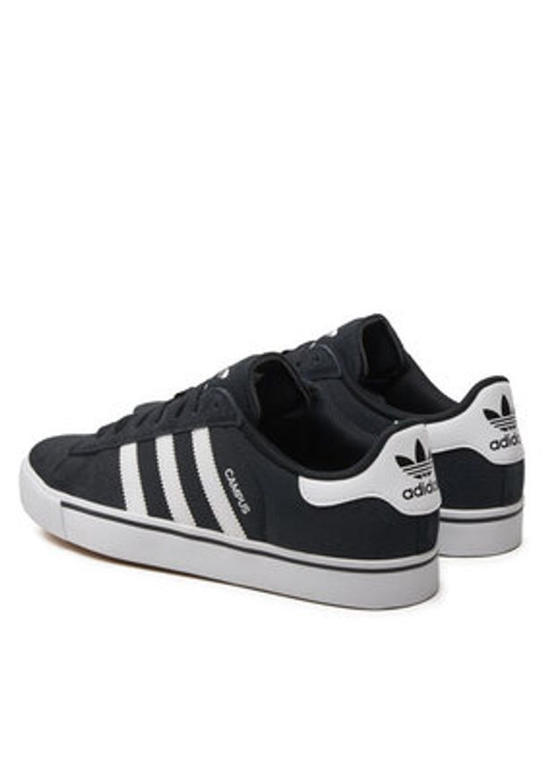 Adidas - adidas Sneakersy Campus Vulc ID1372 Czarny. Kolor: czarny. Materiał: zamsz, skóra. Model: Adidas Campus