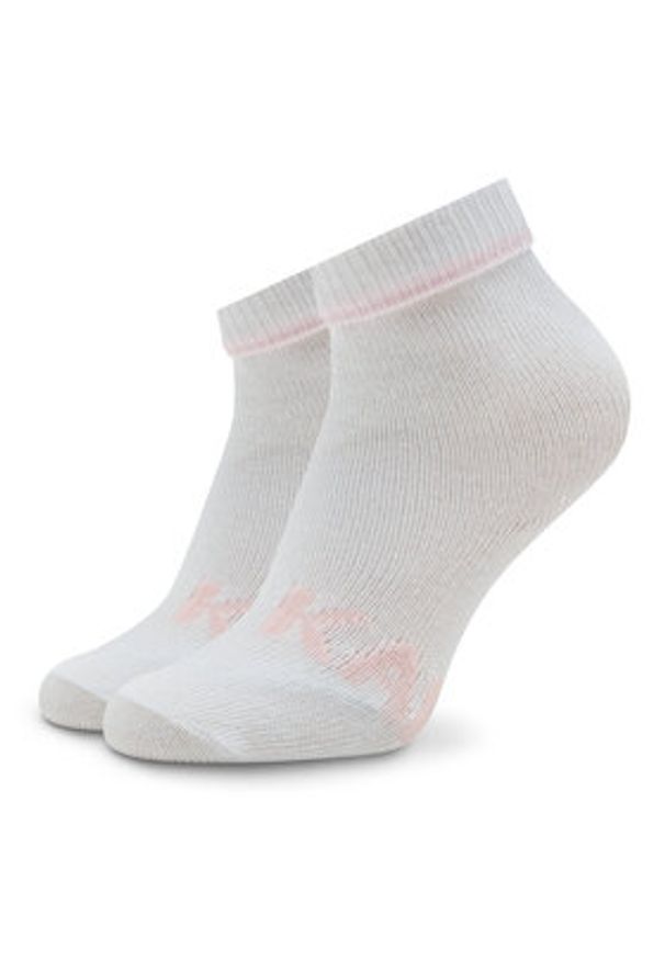 Karl Lagerfeld Kids Skarpety krótkie Z90039 Różowy. Kolor: różowy. Materiał: bawełna, materiał