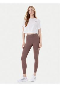 Adidas - adidas Legginsy Terrex Multi JM0422 Brązowy Slim Fit. Kolor: brązowy. Materiał: syntetyk