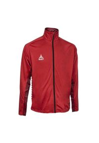 SELECT - Kurtka Treningowa Dla Chłopca Na Zamek Błyskawiczny Spain. Kolor: czerwony. Sport: turystyka piesza #1