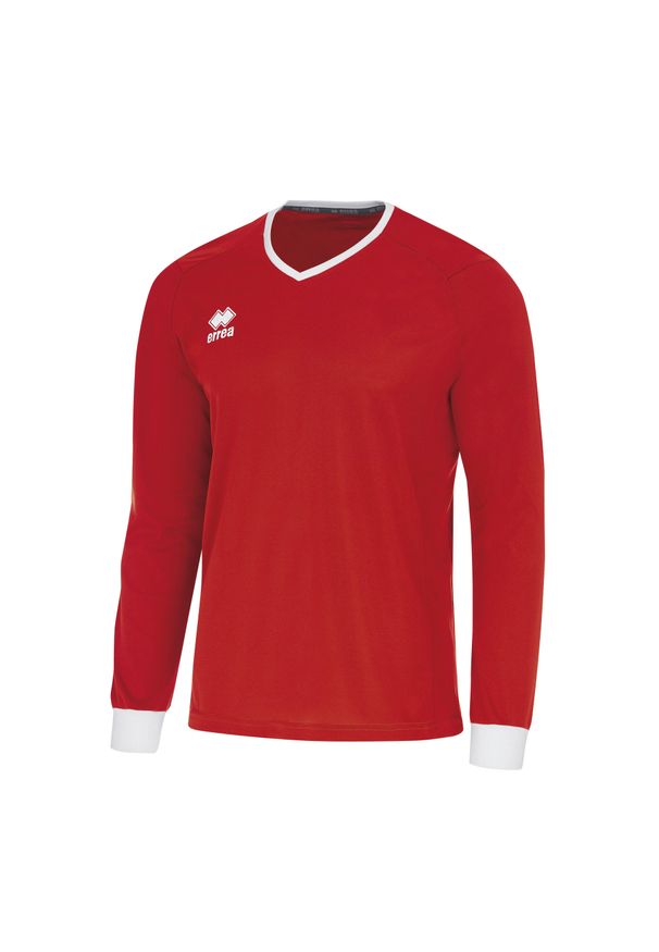 ERREA - Koszulka z długim rękawem Errea Lennox. Kolor: czerwony, wielokolorowy, biały. Długość rękawa: długi rękaw. Długość: długie. Sport: piłka nożna