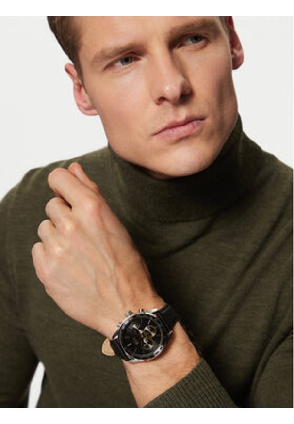 Lacoste Zegarek Boston 2011379 Czarny. Kolor: czarny