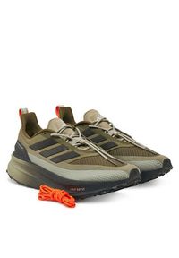 Adidas - adidas Buty do biegania Ultraboost 5 IG9354 Khaki. Kolor: brązowy. Materiał: materiał #4