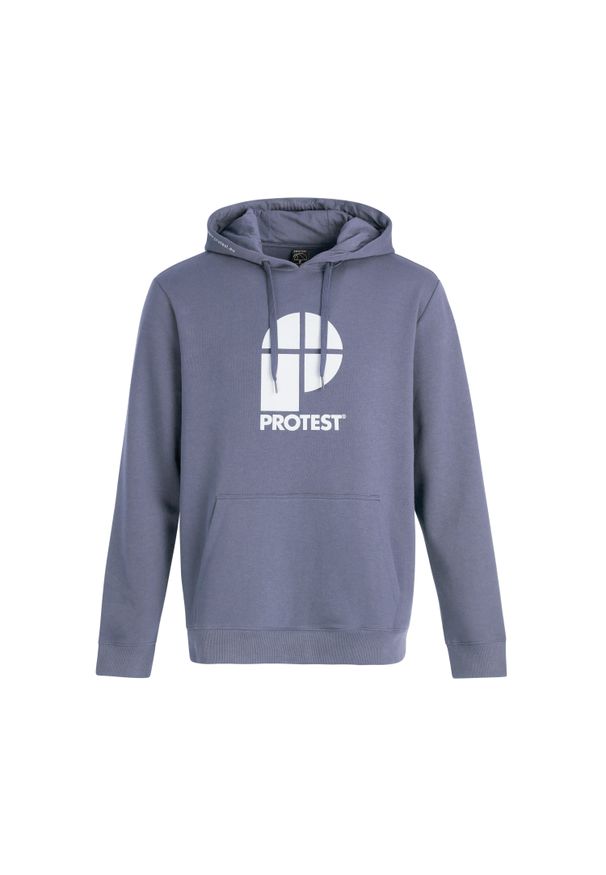 Klasyczna bluza z kapturem Protest. Typ kołnierza: kaptur. Kolor: niebieski