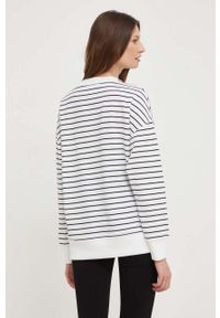 Answear Lab bluza bawełniana damska kolor biały wzorzysta. Kolor: biały. Materiał: bawełna. Długość rękawa: długi rękaw. Długość: długie. Styl: wakacyjny #5