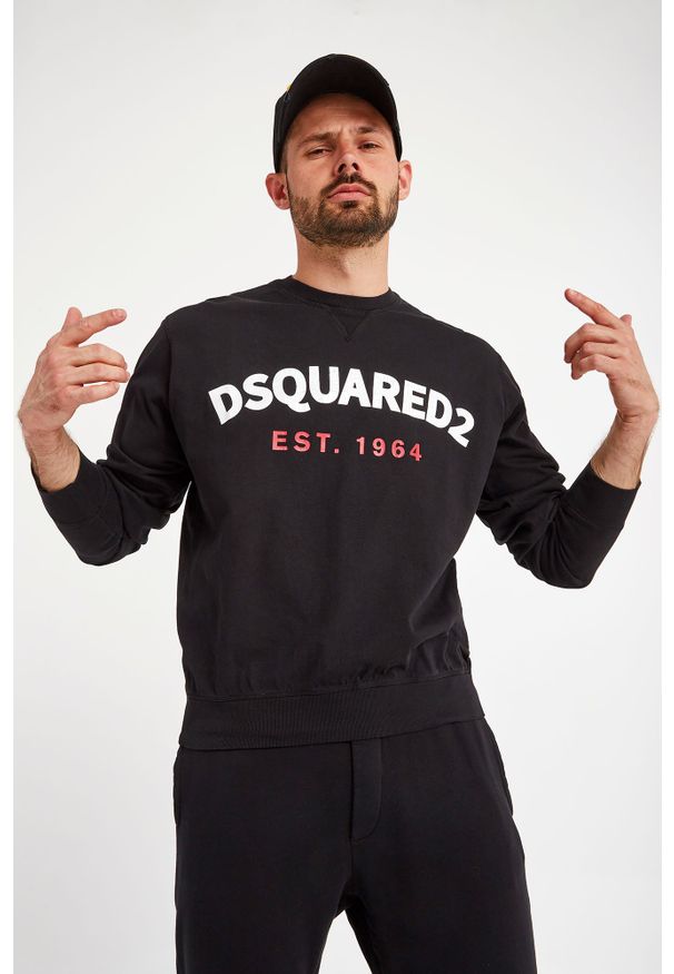 BLUZA DSQUARED2. Materiał: bawełna. Wzór: nadruk