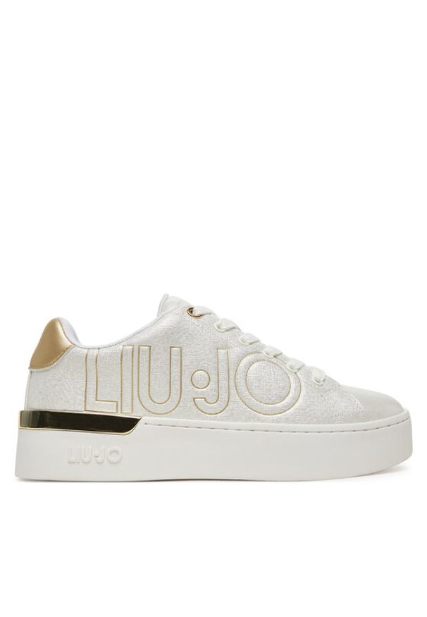 Liu Jo Sneakersy 4A5703 EX099 Biały. Kolor: biały. Materiał: skóra