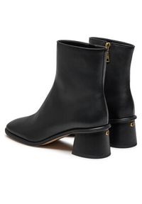 Coach Botki Gigi Bootie CX017 Czarny. Kolor: czarny. Materiał: skóra #3
