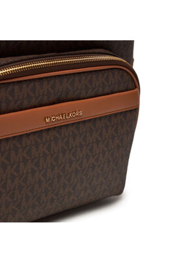 MICHAEL Michael Kors Plecak 30T4G8XB7B Brązowy. Kolor: brązowy. Materiał: skóra