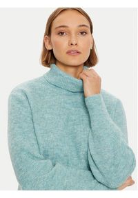 Lee Golf 112358827 Niebieski Relaxed Fit. Typ kołnierza: golf. Kolor: niebieski. Materiał: syntetyk #2