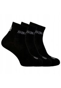 salomon - Skarpety turystyczne Salomon Active Wear Quarter 3 pary, niskie. Kolor: czarny #2