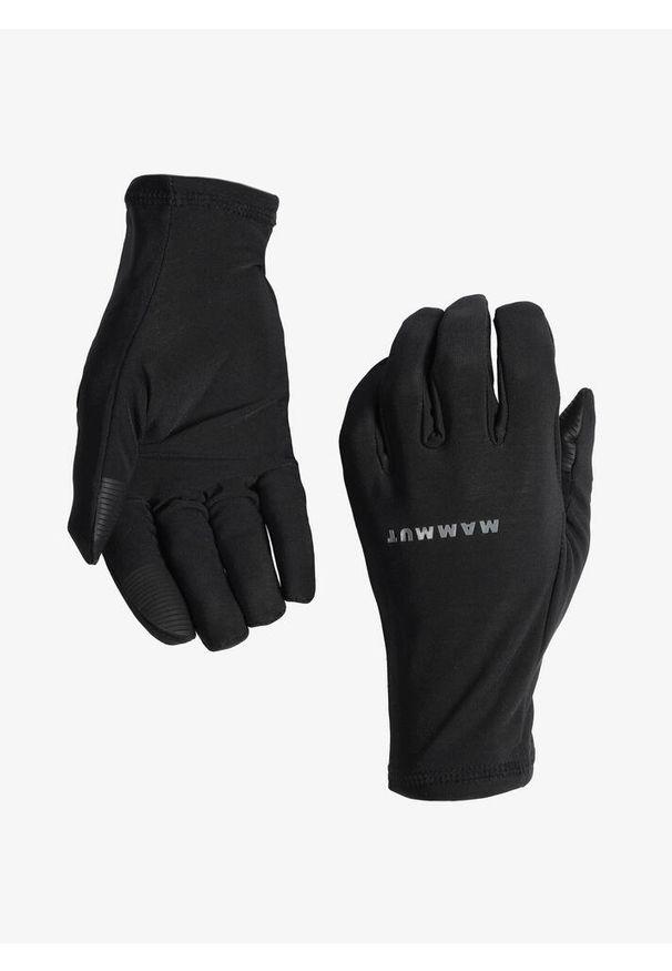 Rękawiczki do smartfona Mammut Stretch Glove. Kolor: czarny