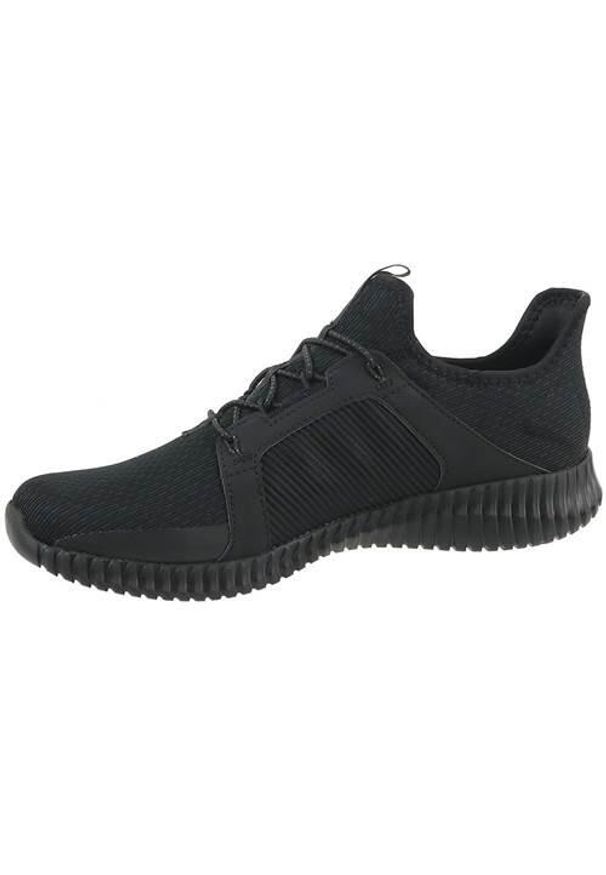 skechers - Buty do chodzenia męskie Skechers Elite Flex. Kolor: czarny. Materiał: syntetyk, tkanina, materiał. Szerokość cholewki: normalna. Sport: turystyka piesza
