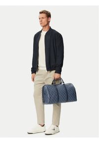 Guess Torba weekendowa TMMILO P6333 Granatowy. Kolor: niebieski. Materiał: skóra #1