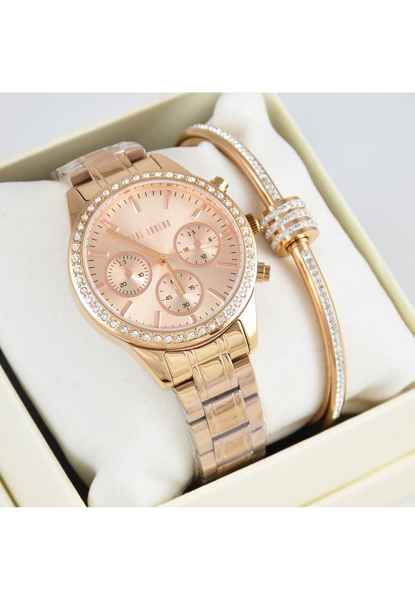 Zestaw damski zegarek damski Paul Lorens LORETTA 20020B-4D2 + bransoletka 1