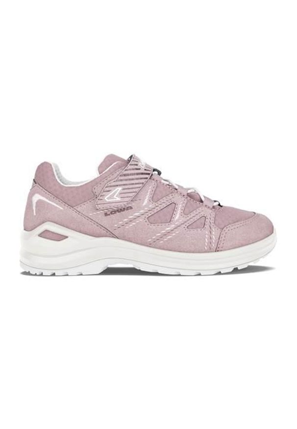 Buty do chodzenia dla dzieci Lowa Innox Evo Gtx Low. Kolor: różowy. Materiał: materiał, syntetyk. Szerokość cholewki: normalna. Sport: turystyka piesza