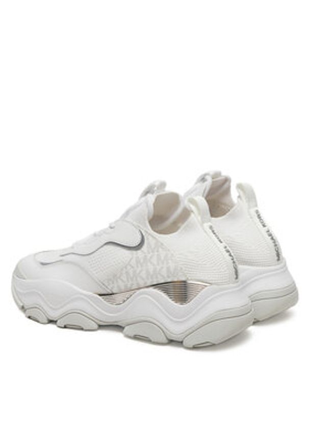 Michael Kors Sneakersy 42F4ATFS5D Biały. Kolor: biały. Materiał: skóra