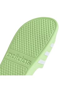 Adidas - Klapki adidas Adilette Aqua Slides IF6046 zielone. Okazja: na plażę. Kolor: zielony. Materiał: syntetyk. Styl: sportowy #3
