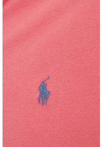 Polo Ralph Lauren koszula bawełniana męska kolor czerwony regular z kołnierzykiem button-down. Typ kołnierza: button down, polo. Kolor: czerwony. Materiał: bawełna. Długość rękawa: długi rękaw. Długość: długie. Wzór: gładki #2