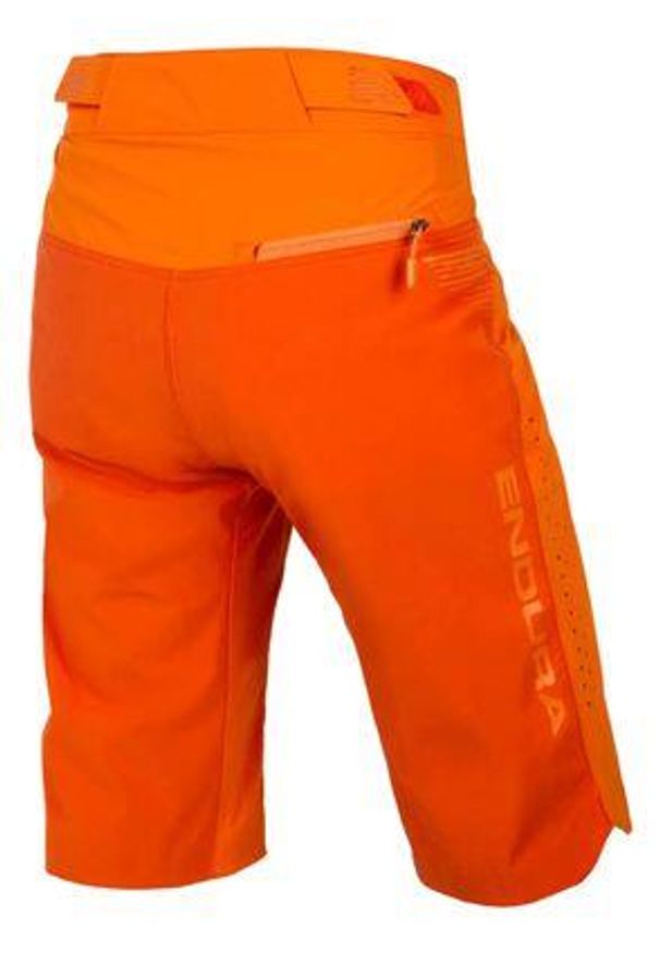 ENDURA - Spodenki rowerowe damskie Endura Singletrack Lite Short Std. Kolor: pomarańczowy. Długość: krótkie