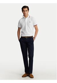 Polo Ralph Lauren Polo Classics 710842621002 Biały Slim Fit. Typ kołnierza: polo. Kolor: biały. Materiał: bawełna #5