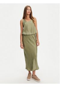 Marella Top Meana 2513161045 Zielony Regular Fit. Kolor: zielony. Materiał: jedwab #3