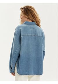 s.Oliver Koszula jeansowa 2140995 Niebieski Loose Fit. Kolor: niebieski. Materiał: bawełna #2