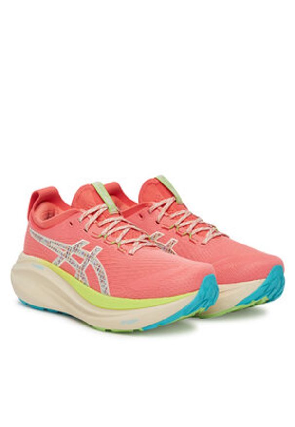 Asics Buty do biegania Gel-Nimbus 27 Tr 1012B808 Czerwony. Kolor: czerwony. Materiał: mesh, materiał