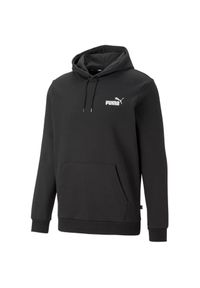 Bluza sportowa męska Puma ESS+ 2 Col Small Logo Hoodie FL. Kolor: czarny