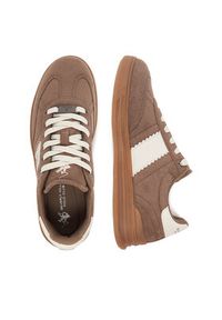 Beverly Hills Polo Club Sneakersy CEO-A1419104A Brązowy. Kolor: brązowy. Materiał: materiał