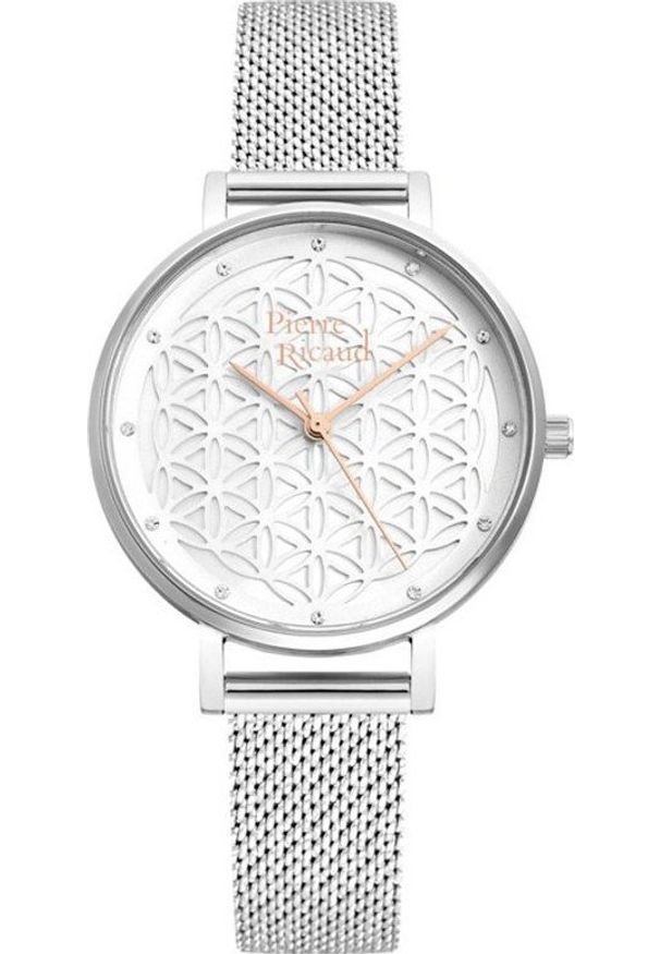 Zegarek Pierre Ricaud Zegarek damski Pierre Ricaud P22127.5143Q CYRKONIE srebrny. Kolor: srebrny