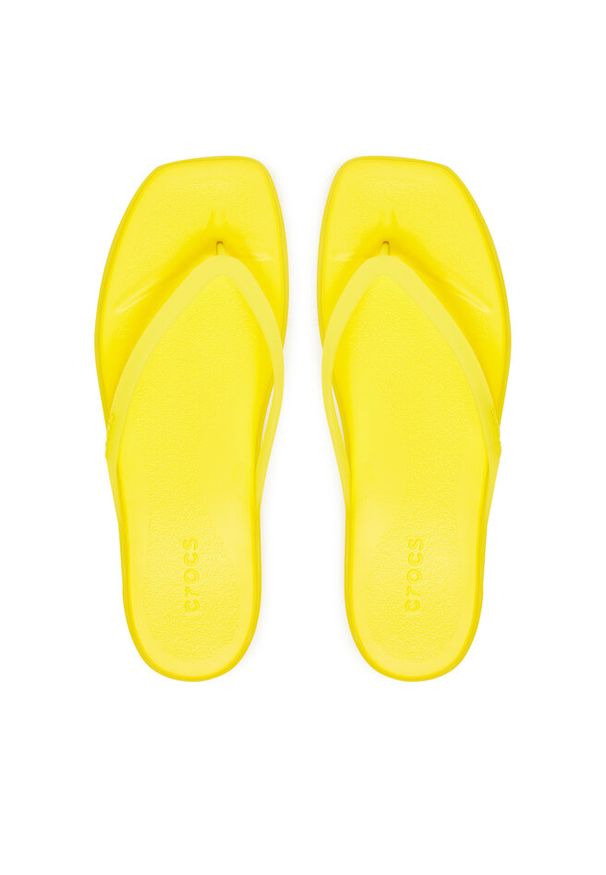 Japonki Crocs. Kolor: żółty