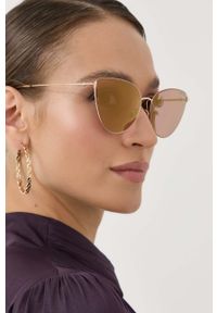 Tom Ford okulary przeciwsłoneczne damskie kolor różowy. Kolor: różowy #2