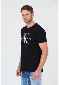 Calvin Klein - CALVIN KLEIN Czarny t-shirt. Kolor: czarny #5