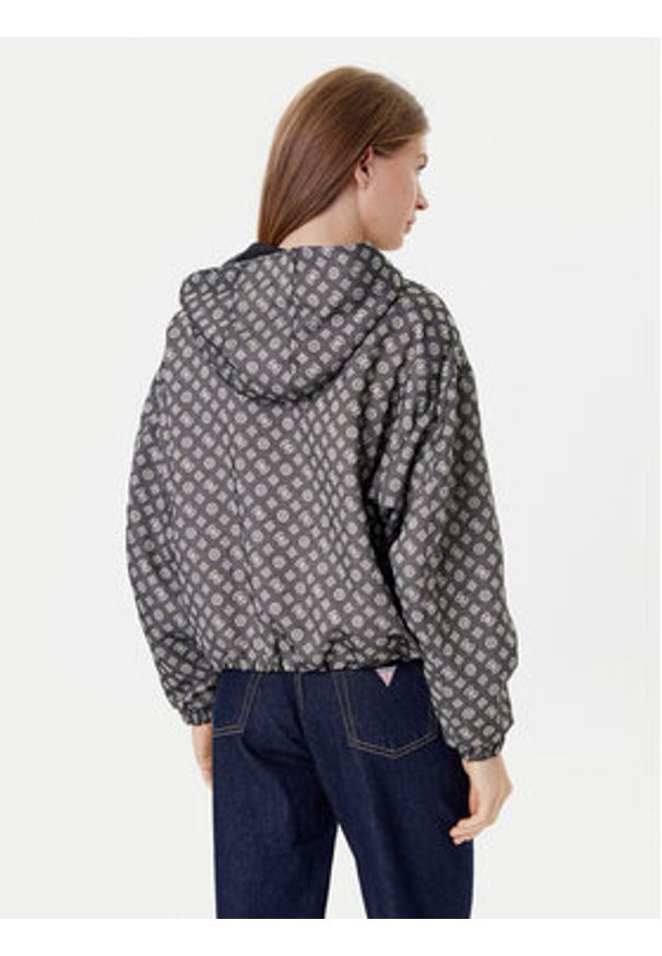 Guess Kurtka przejściowa V5YL02 WH492 Czarny Regular Fit. Kolor: czarny. Materiał: syntetyk