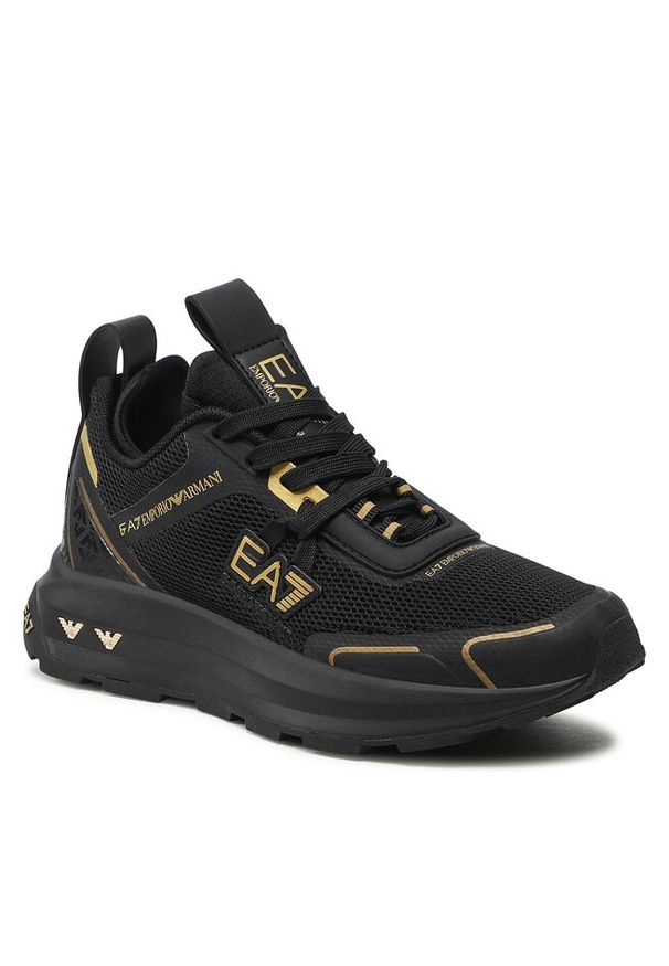 Sneakersy EA7 Emporio Armani. Kolor: czarny