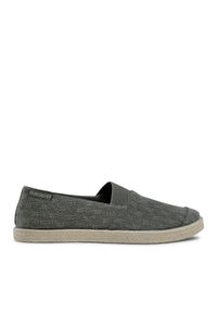 Quiksilver Espadryle AQYS700053 Szary. Kolor: szary. Materiał: materiał