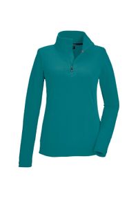 Bluza damska Killtec KSW 101 WMN FLC SHRT. Kolor: wielokolorowy, niebieski, zielony