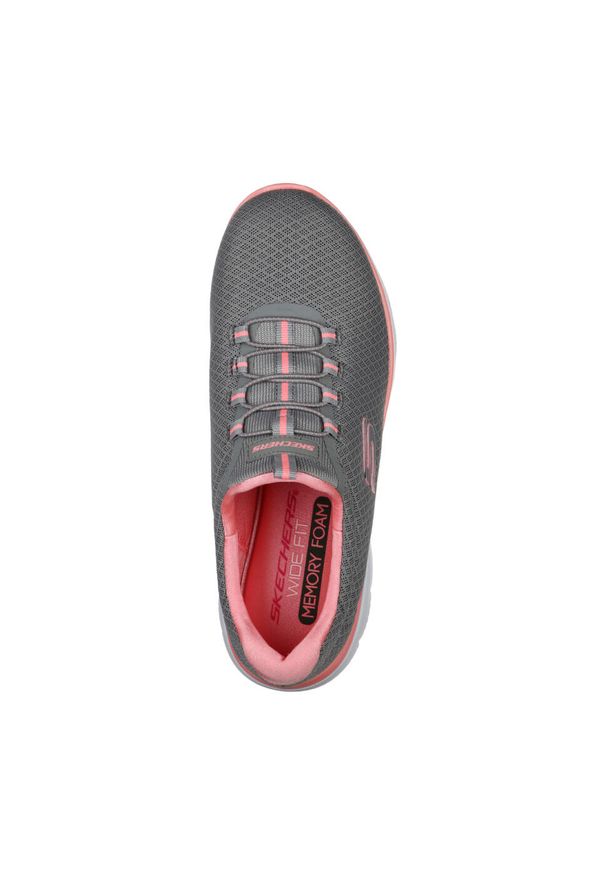 skechers - Buty Summits Rozmiar 38 Szary - 12980-GYPK. Kolor: różowy. Materiał: tkanina, dzianina. Model: Skechers Sport