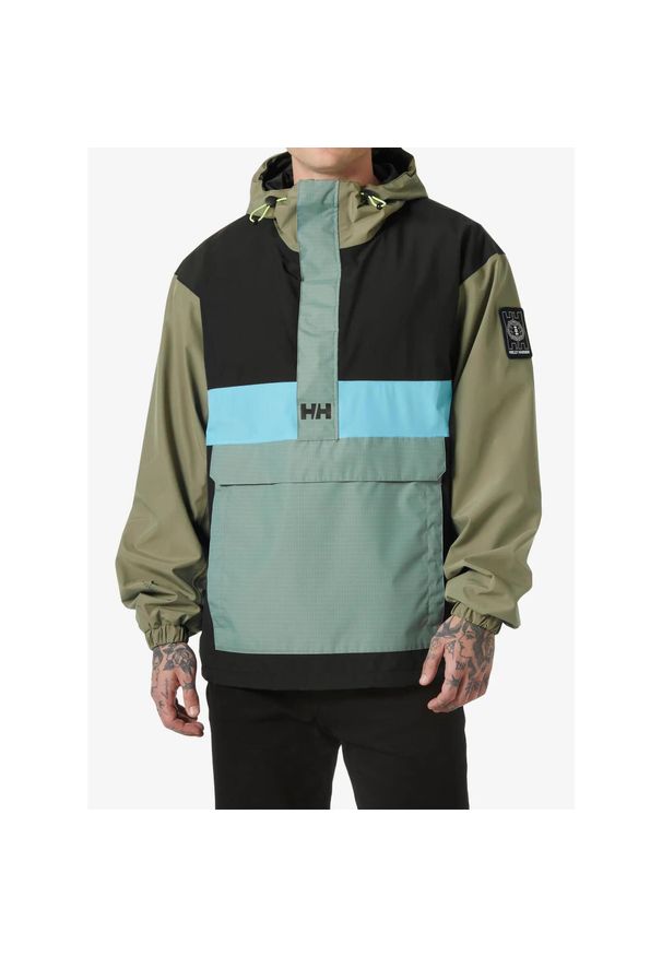 Kurtka przeciwdeszczowa Helly Hansen Play Anorak. Kolor: zielony