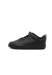 Tenisówki Nike Model Court Borough Low 2 (psv) Kolor Czarny. Zapięcie: sznurówki. Kolor: czarny. Materiał: tkanina, materiał, skóra, syntetyk. Szerokość cholewki: normalna. Model: Nike Court. Sport: turystyka piesza