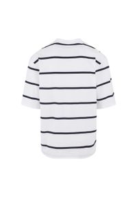 Urban Classics - Męska Koszulka Stripe Oversized T-shirt. Kolor: wielokolorowy, biały, niebieski #2